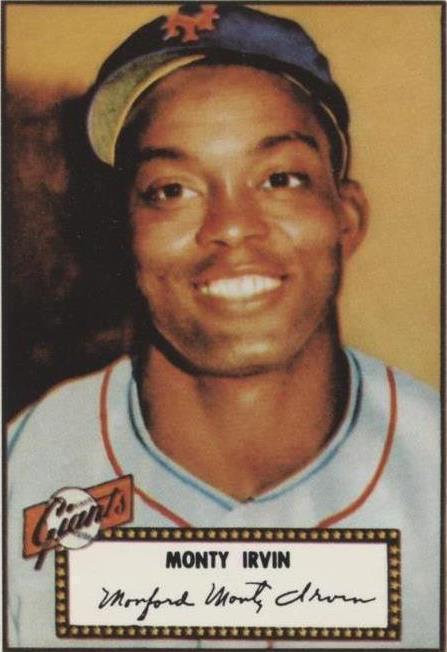 1983 Topps 1952 Reprint Series - Monte Irvin #26