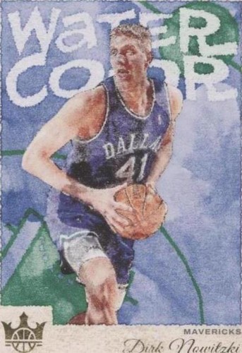 Dirk Nowitzki 2023-24 Panini Court Kings Water Color Insert