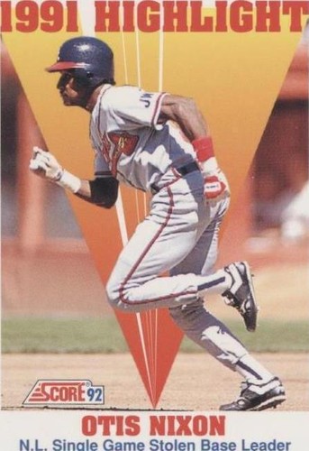 1992 Score - Otis Nixon #429