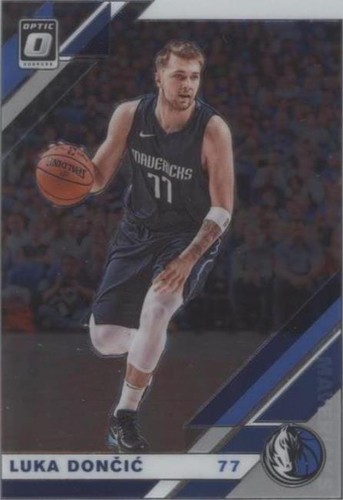 2019 Panini Donruss Optic Purple Prizm #16 Luka Doncic PSA