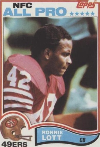 Ronnie Lott Trading Cards