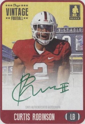 2021 Onyx Vintage Curtis Robinson #FACR