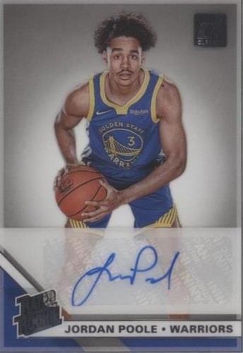 その他 2019 NBA Hoops Jordan Poole Autographed 2019 NBA Hoops Jordan Poole Autographed