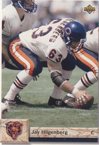 1992 Upper Deck Jay Hilgenberg #296