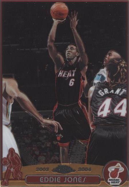 2003-04 Topps Chrome - Eddie Jones #81