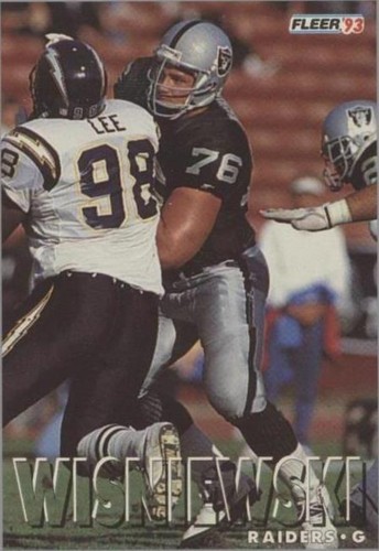 1993 Fleer Steve Wisniewski #221