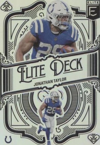 2022 Panini Donruss Elite Jonathan Taylor #ED-1