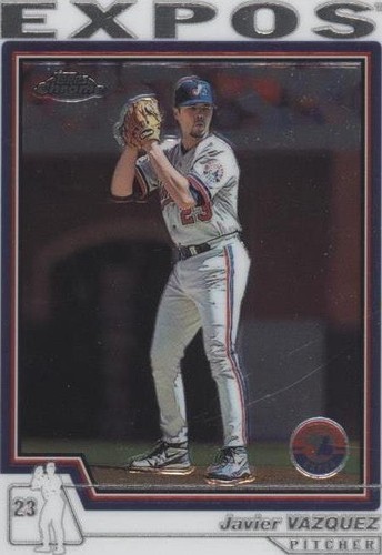 2004 Topps Chrome - Javier Vazquez #93