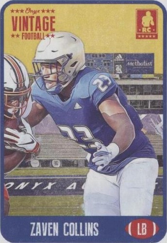 2021 Onyx Vintage Zaven Collins #VFZC