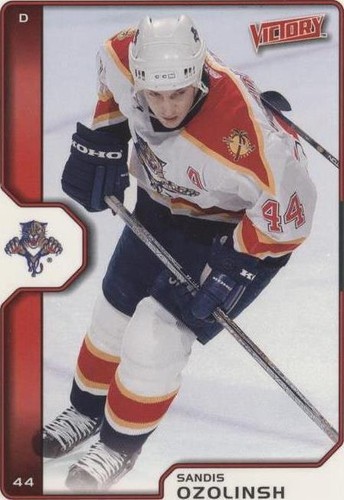 2002-03 Upper Deck Victory - Sandis Ozolinsh #91