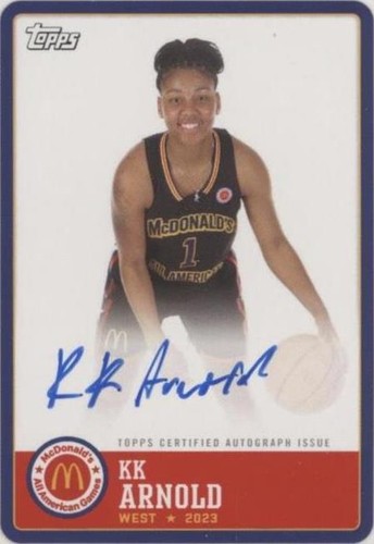 2023 Topps Chrome McDonald's All American - Kk Arnold #PA-KA