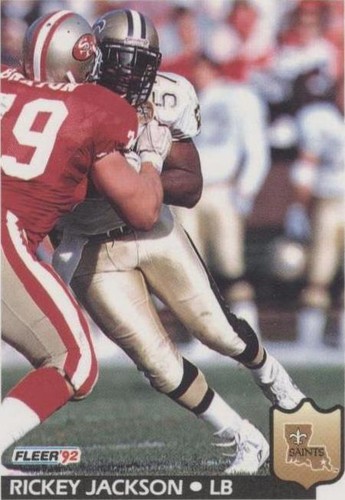 1992 Fleer Rickey Jackson #277