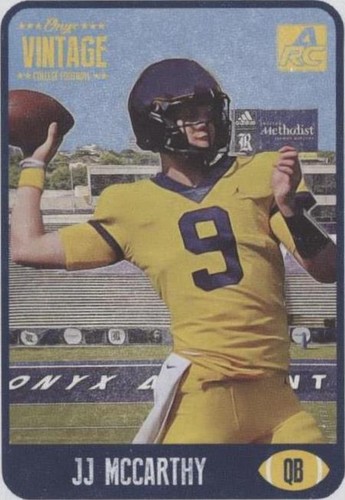 2021 Onyx Vintage J.J. McCarthy #CFJM1