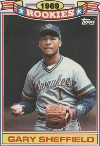 1990 Topps #718 Gary Sheffield All Star Rookie 🏆 Milwaukee