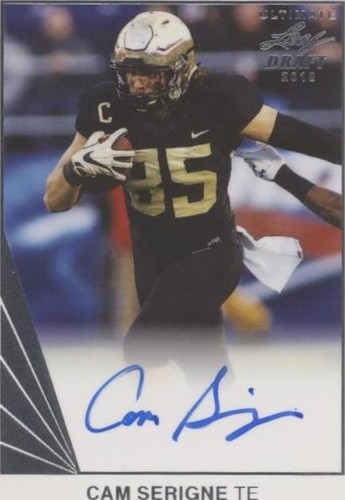 2018 Leaf Ultimate Draft Cam Serigne #BA-CS2