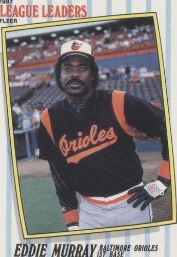 1987 Fleer Major League Leaders - Eddie Murray #32