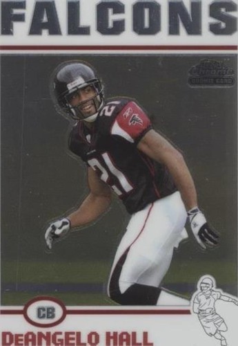 2004 Topps Chrome DeAngelo Hall #176