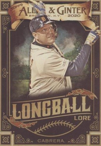 2020 Topps Allen & Ginter's - Miguel Cabrera #LL-9