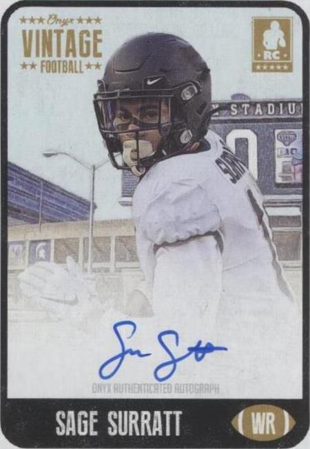 2021 Onyx Vintage Sage Surratt #FASS