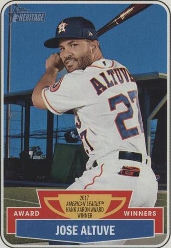 2018 Topps Heritage High Number - Jose Altuve #AW-9