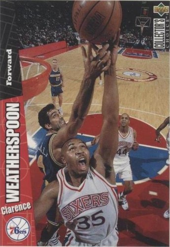 1996-97 Upper Deck Collector's Choice - Clarence Weatherspoon #121