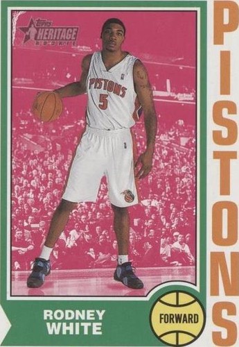 2001-02 Topps Heritage - Rodney White #129