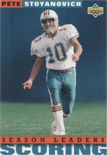 1993 Upper Deck Pete Stoyanovich #430