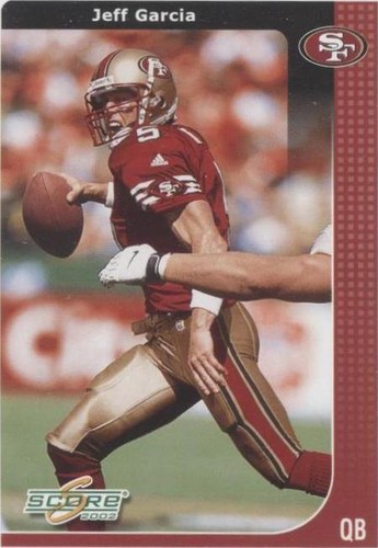 2002 Score Jeff Garcia #204