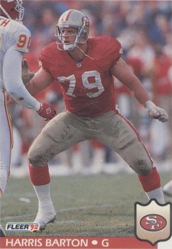 1992 Fleer Harris Barton #370