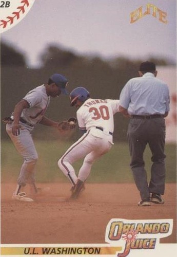 1990 Elite Senior Professional Baseball Association - U.L. Washington #62