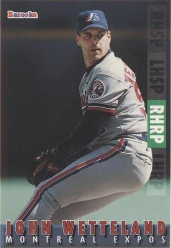 1995 Topps Bazooka - John Wetteland #121