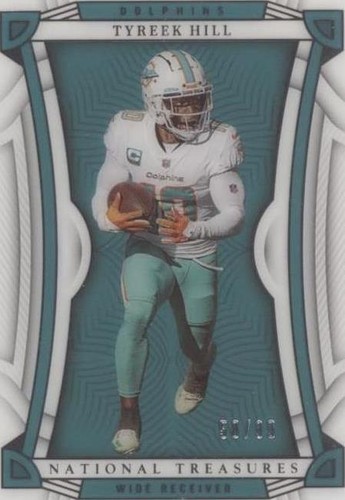 2022 Panini National Treasures Tyreek Hill #5