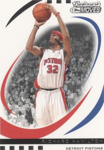 2006-07 Topps Trademark Moves - Richard Hamilton #43