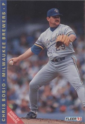 1993 Fleer - Chris Bosio #628