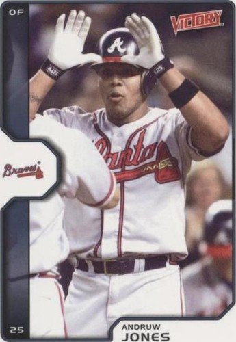 2002 Upper Deck Victory - Andruw Jones #257
