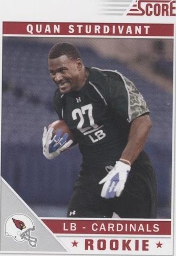 2011 Score Quan Sturdivant #374