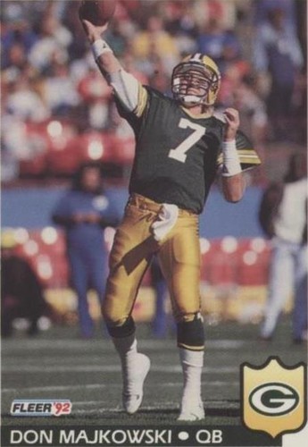 1992 Fleer Don Majkowski #131