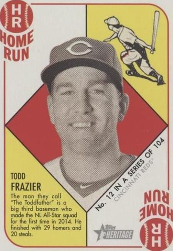 2015 Topps Heritage '51 - Todd Frazier #12