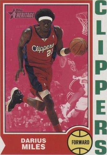 2001-02 Topps Heritage - Darius Miles #250