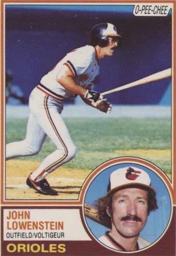 1983 O-Pee-Chee - John Lowenstein #337
