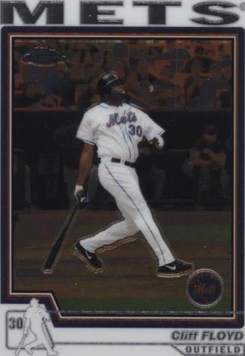 2006 Topps Chrome Black Refractors #142 Cliff Floyd 033/549