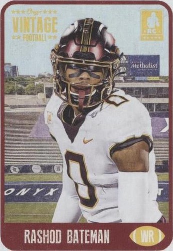2021 Onyx Vintage Rashod Bateman #VFRB