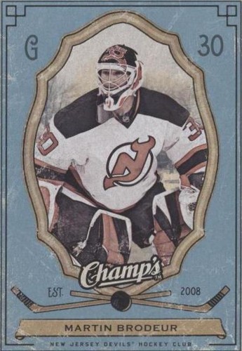 2009-10 Upper Deck Champ's - Martin Brodeur #61