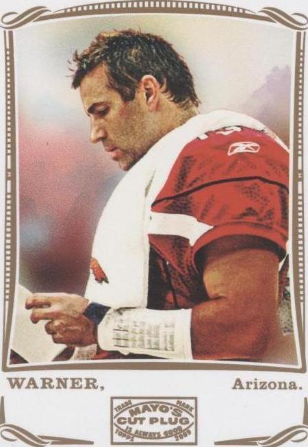 2009 Topps Mayo Kurt Warner #155