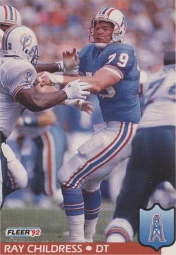 1992 Fleer Ray Childress #141