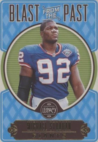 2023 Panini Legacy Michael Strahan #BP-12