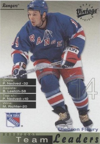 2001-02 Upper Deck Vintage - Theoren Fleury #172
