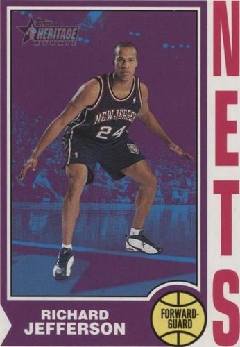 2001-02 Topps Heritage - Richard Jefferson #142