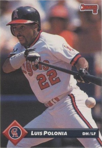 1993 Donruss - Luis Polonia #461