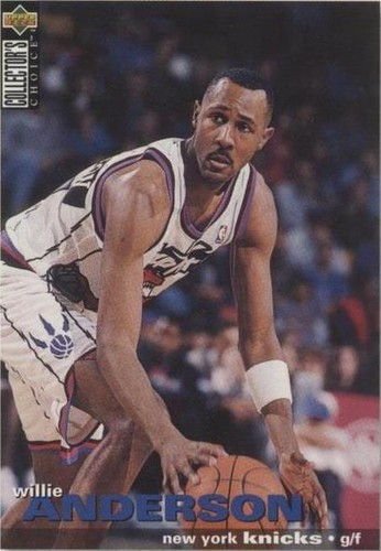 1995-96 Upper Deck Collector's Choice - Willie Anderson #T21